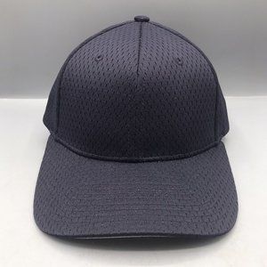 Richardson Adult Pro 414 Baseball Hat Cap Sz. Small Adjustable Black Mesh NEW